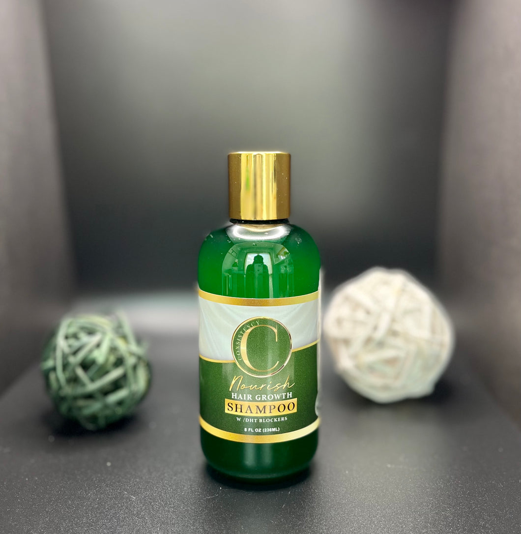 Nourish Hair Growth Shampoo w/DHT Blocker